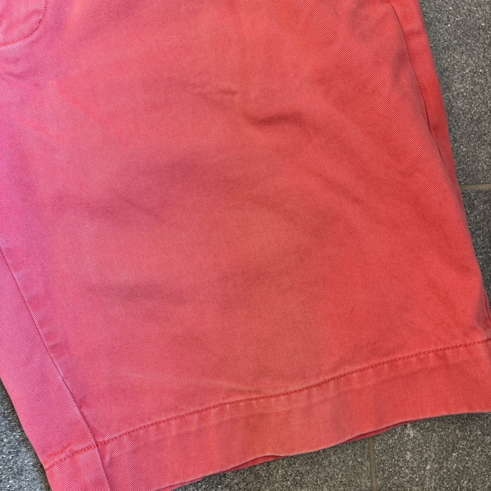 Polo Ralph Lauren Shorts Men 32 Pink Salmon Classic Fit 9 Inch Cotton Chino - Picture 5 of 11